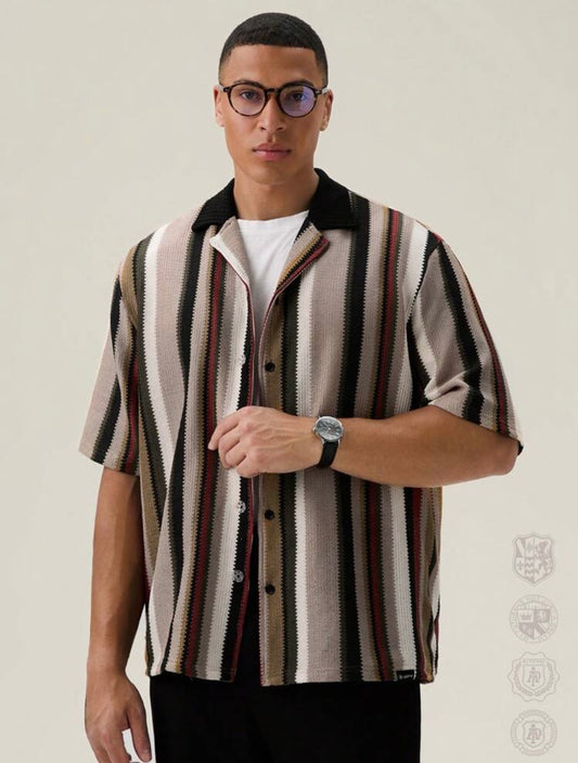 Lose fit striped tee