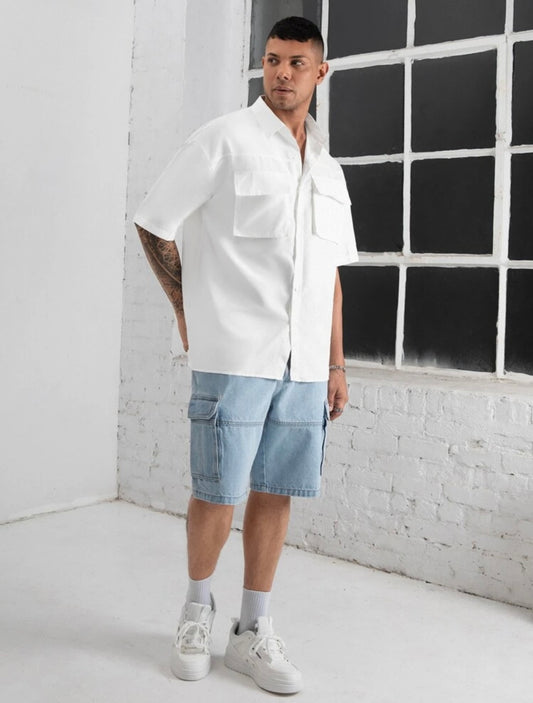Lose fit staple tee