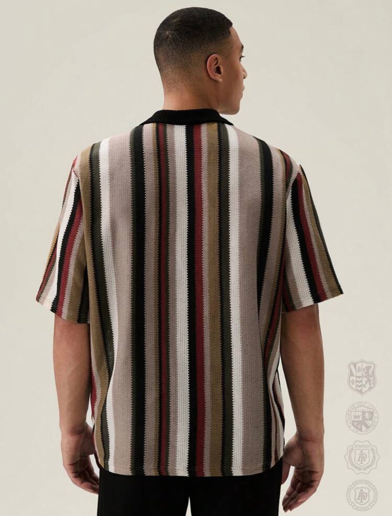 Lose fit striped tee