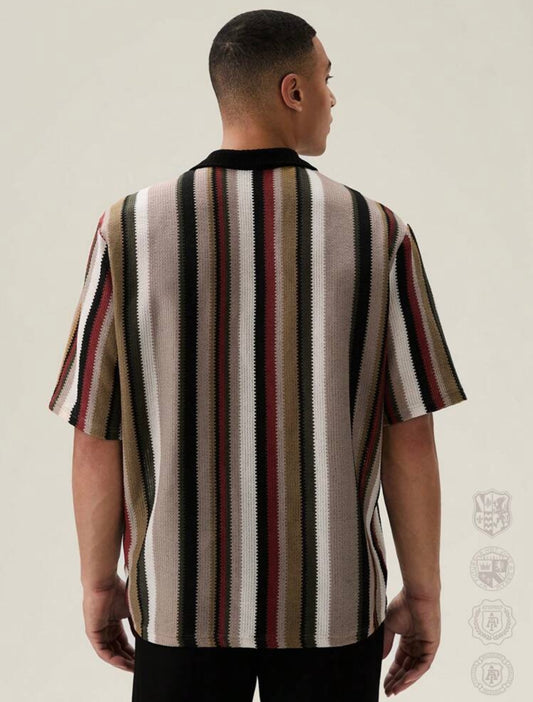 Lose fit striped tee
